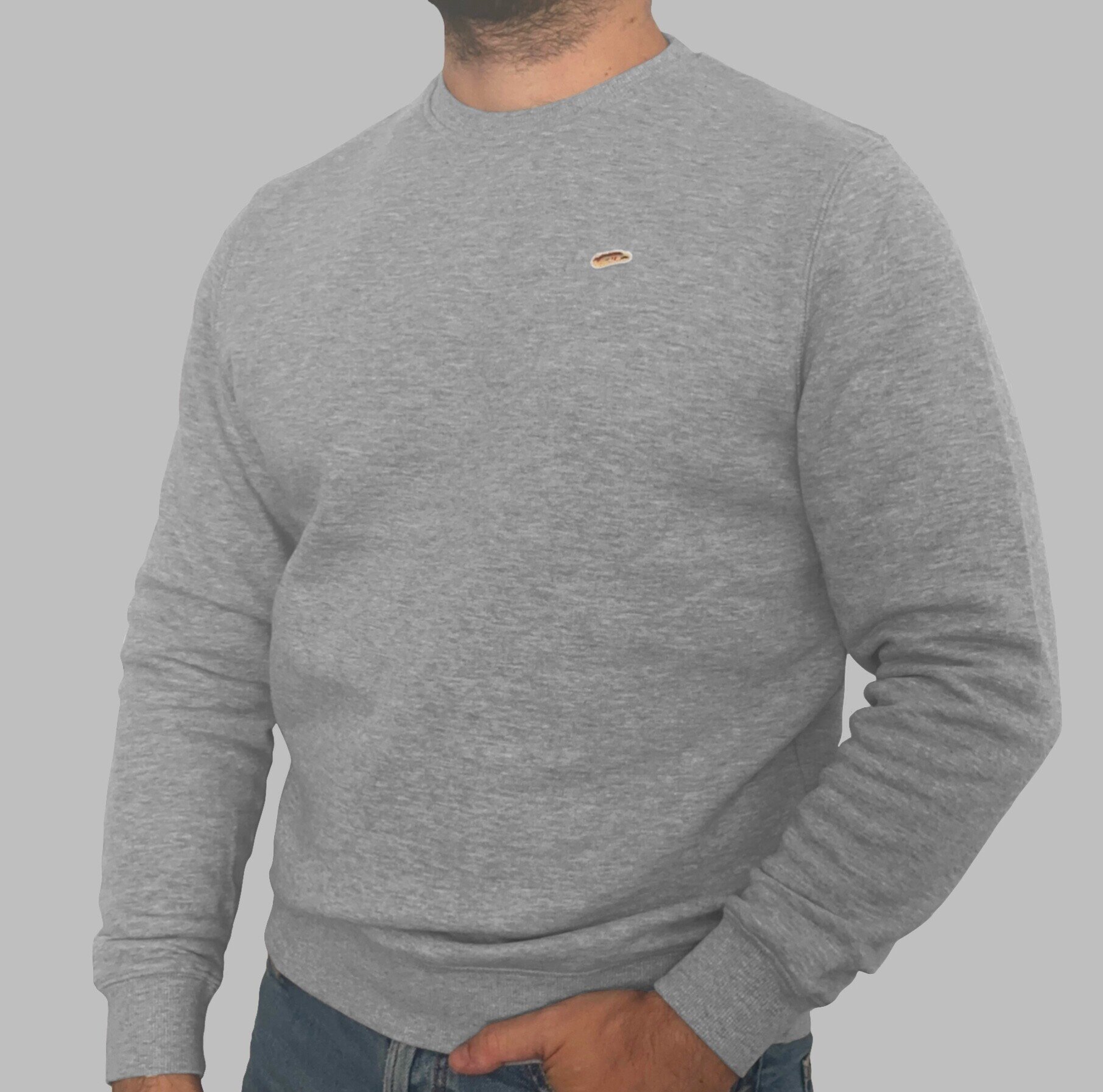 Sudadera Hombre Gris