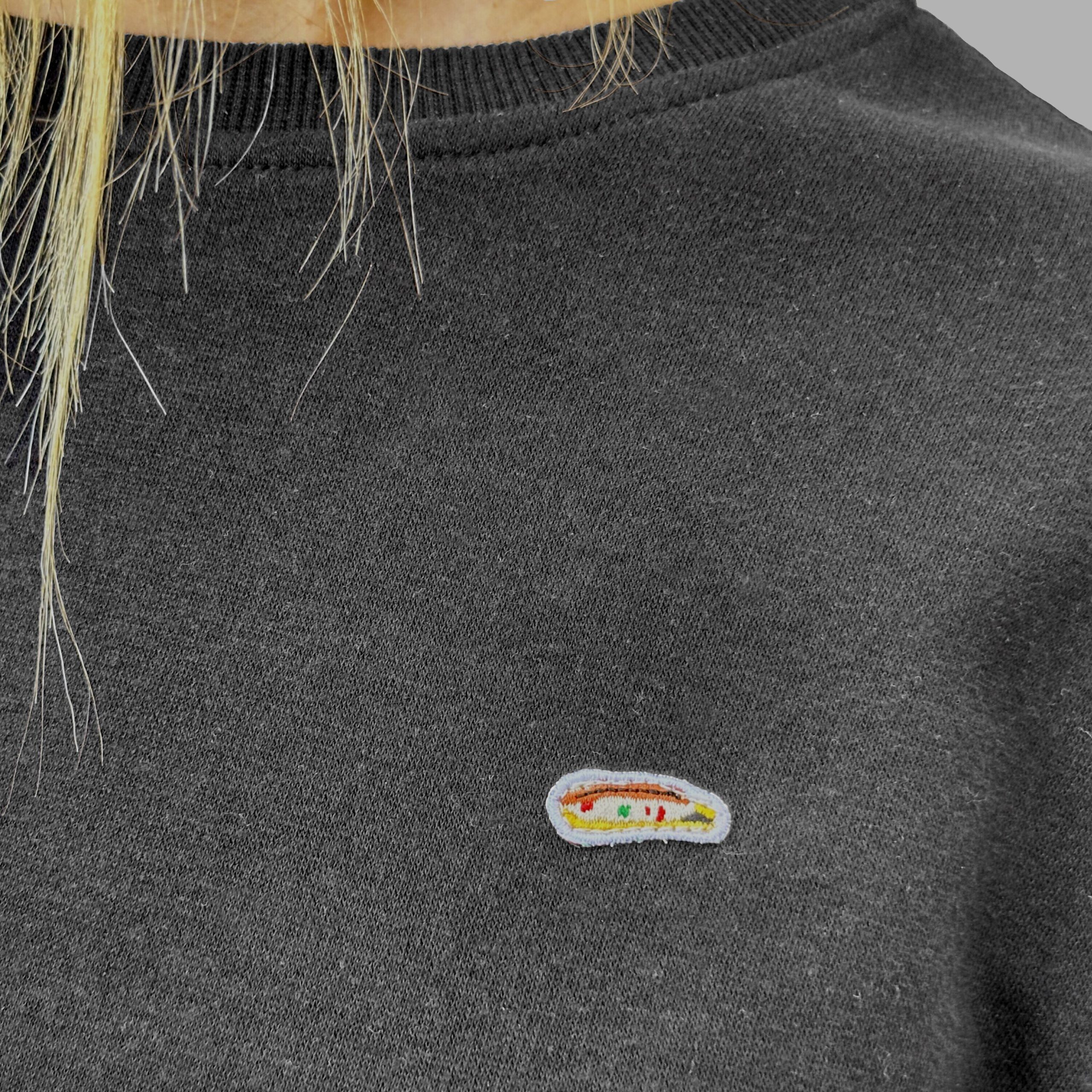 Sudadera Negra Mujer - Imagen 2