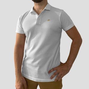 Polo Hombre Manga Corta Blanco