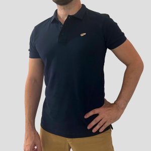 Polo Hombre Manga Corta Azul Marino