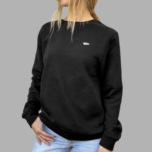 Sudadera Negra Mujer