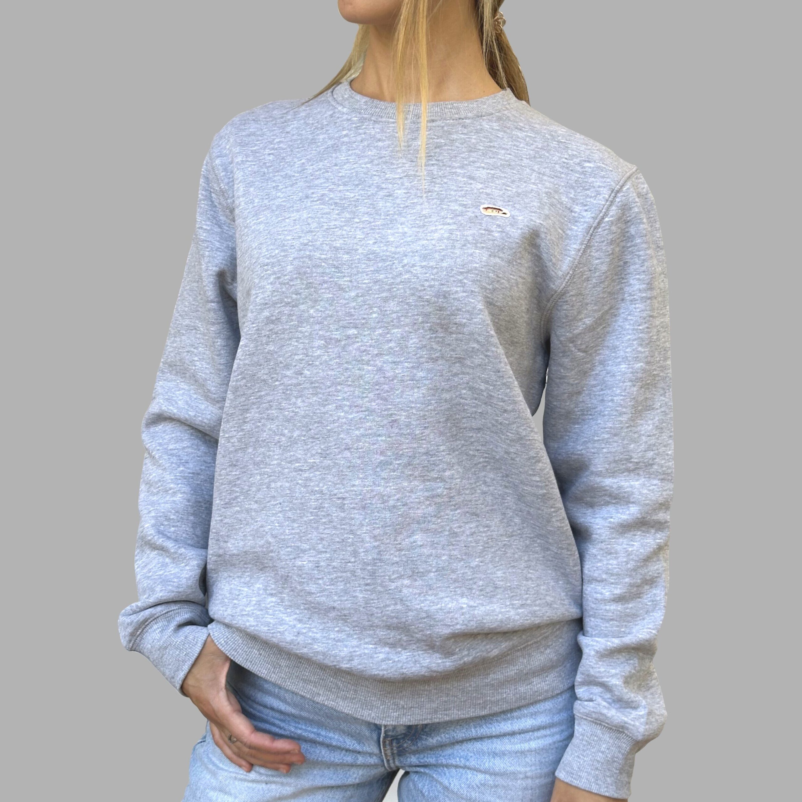 Sudadera Gris Mujer