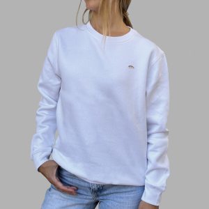 Sudadera Blanca Mujer