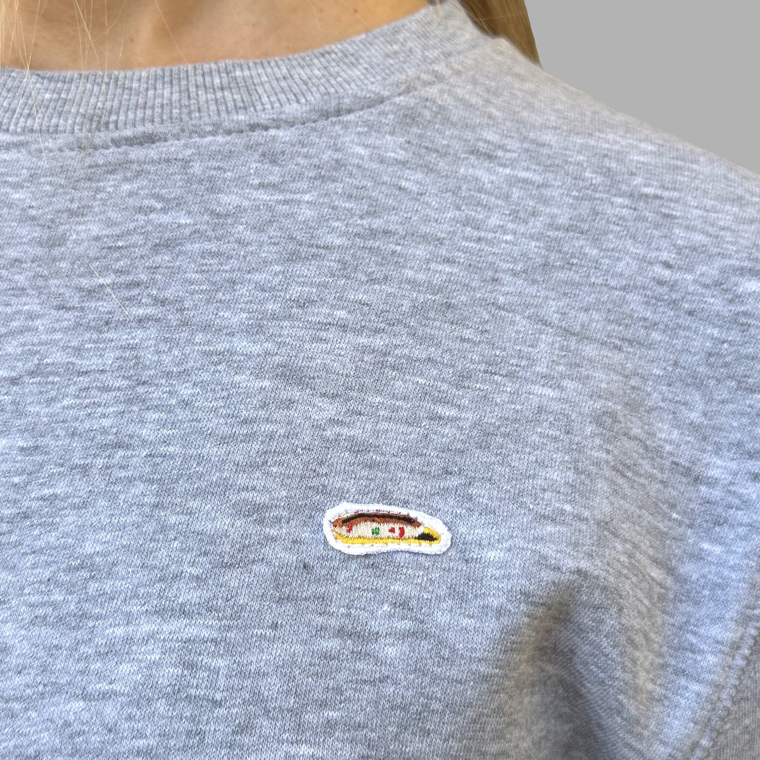 Sudadera Gris Mujer - Imagen 2